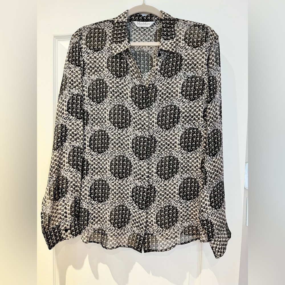 Sheer blouse